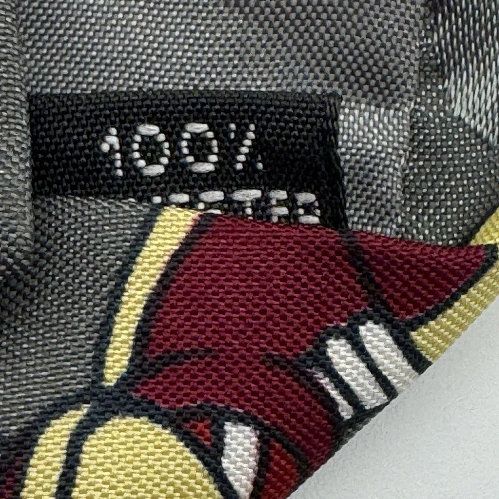Mickey Mouse Goofy Soccer Disney Novelty‎ Tie Men's Necktie 29 Inches Vintage
